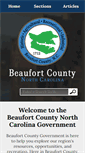 Mobile Screenshot of co.beaufort.nc.us