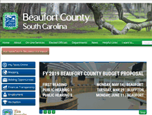 Tablet Screenshot of co.beaufort.sc.us