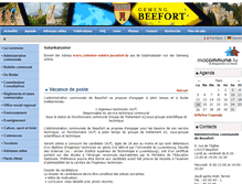 Tablet Screenshot of beaufort.lu
